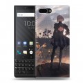 Дизайнерский пластиковый чехол для BlackBerry KEY2 NieR:Automata