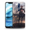 Дизайнерский пластиковый чехол для Nokia 5.1 Plus NieR:Automata