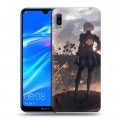 Дизайнерский пластиковый чехол для Huawei Y6 (2019) NieR:Automata