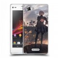 Дизайнерский пластиковый чехол для Sony Xperia L NieR:Automata