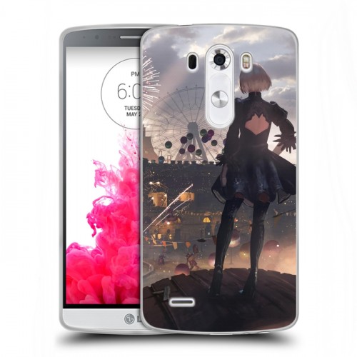 Дизайнерский пластиковый чехол для LG G3 (Dual-LTE) NieR:Automata