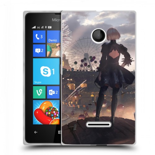 Дизайнерский пластиковый чехол для Microsoft Lumia 435 NieR:Automata