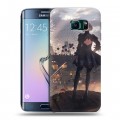 Дизайнерский силиконовый чехол для Samsung Galaxy S6 Edge NieR:Automata