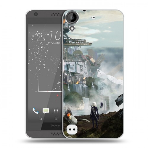 Дизайнерский пластиковый чехол для HTC Desire 530 NieR:Automata