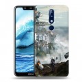 Дизайнерский силиконовый чехол для Nokia 5.1 Plus NieR:Automata