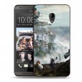 Дизайнерский пластиковый чехол для HTC Desire 700 NieR:Automata