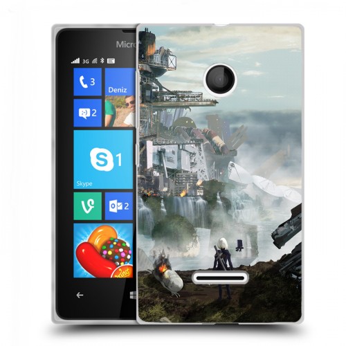 Дизайнерский пластиковый чехол для Microsoft Lumia 435 NieR:Automata