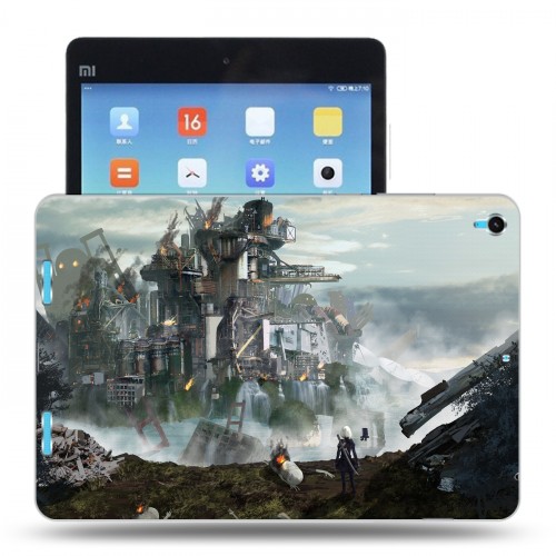 Дизайнерский силиконовый чехол для Xiaomi MiPad NieR:Automata