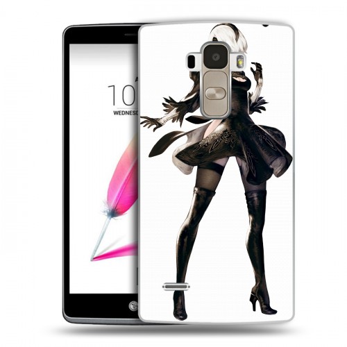 Дизайнерский пластиковый чехол для LG G4 Stylus NieR:Automata