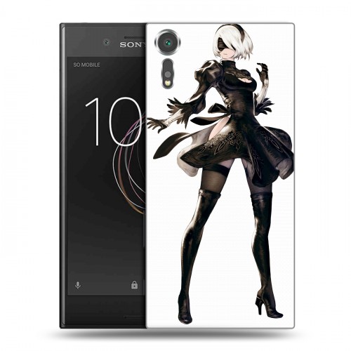 Дизайнерский пластиковый чехол для Sony Xperia XZs NieR:Automata