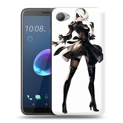 Дизайнерский пластиковый чехол для HTC Desire 12 NieR:Automata