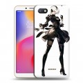 Дизайнерский пластиковый чехол для Xiaomi RedMi 6A NieR:Automata