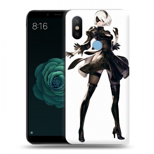 Дизайнерский силиконовый чехол для Xiaomi Mi A2 NieR:Automata