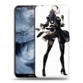 Дизайнерский силиконовый чехол для Nokia 6.1 Plus NieR:Automata