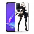 Дизайнерский пластиковый чехол для OPPO A52 NieR:Automata