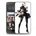 Дизайнерский пластиковый чехол для HTC Desire 700 NieR:Automata