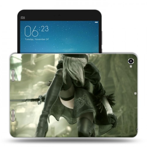 Дизайнерский силиконовый чехол для Xiaomi Mi Pad 2 NieR:Automata