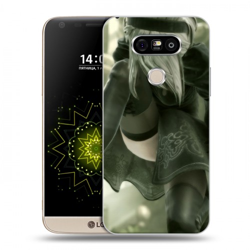 Дизайнерский пластиковый чехол для LG G5 NieR:Automata