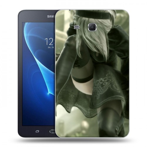 Дизайнерский силиконовый чехол для Samsung Galaxy Tab A 7 (2016) NieR:Automata