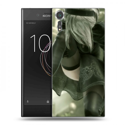 Дизайнерский пластиковый чехол для Sony Xperia XZs NieR:Automata