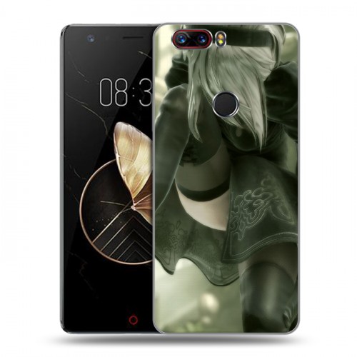 Дизайнерский пластиковый чехол для ZTE Nubia Z17 NieR:Automata