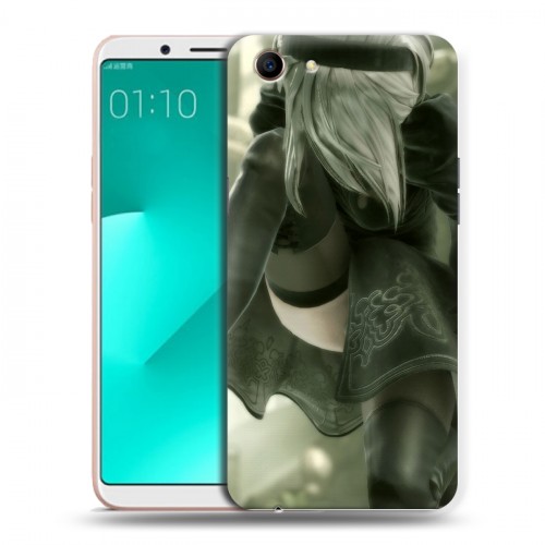 Дизайнерский пластиковый чехол для OPPO A83 NieR:Automata