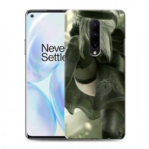 Дизайнерский силиконовый чехол для OnePlus 8 NieR:Automata