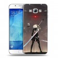 Дизайнерский пластиковый чехол для Samsung Galaxy A8 NieR:Automata