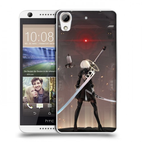 Дизайнерский силиконовый чехол для HTC Desire 626 NieR:Automata