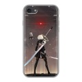 Дизайнерский силиконовый чехол для Iphone 7 NieR:Automata