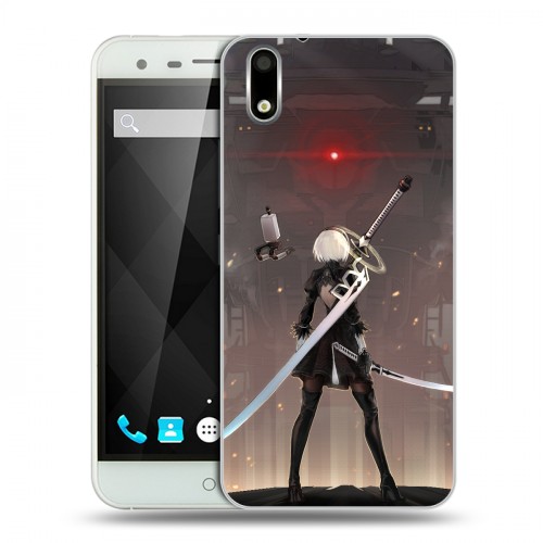 Дизайнерский пластиковый чехол для Ulefone Paris NieR:Automata