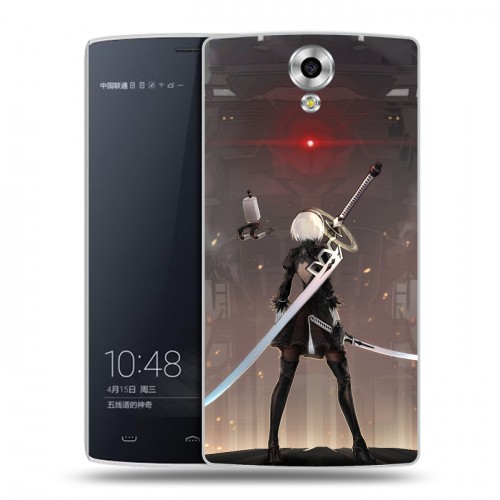 Дизайнерский силиконовый чехол для Homtom HT7 NieR:Automata