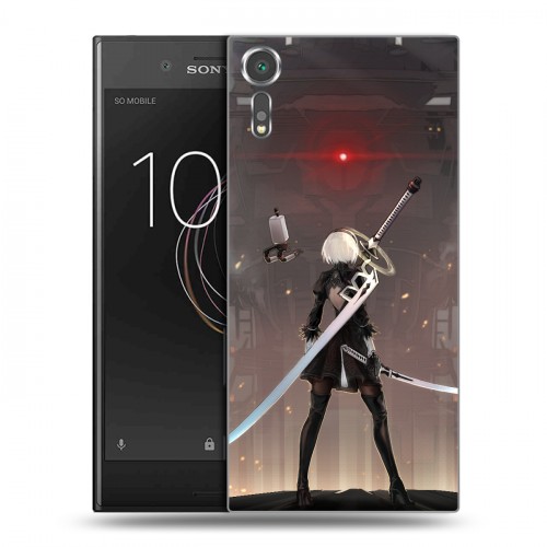 Дизайнерский пластиковый чехол для Sony Xperia XZs NieR:Automata