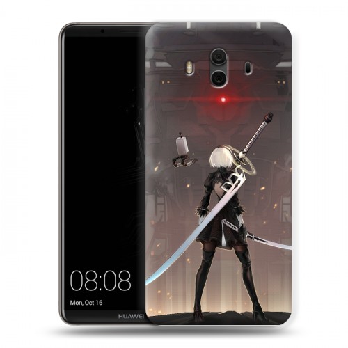 Дизайнерский пластиковый чехол для Huawei Mate 10 NieR:Automata