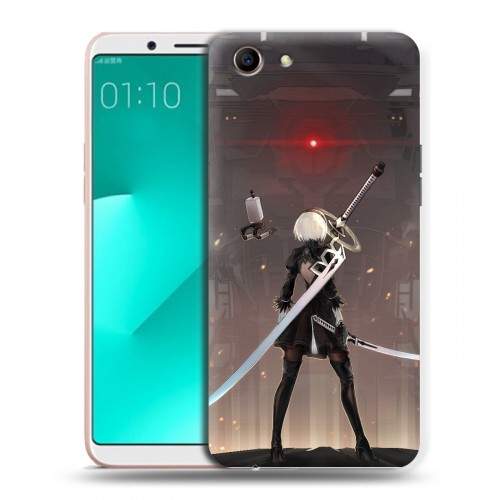 Дизайнерский пластиковый чехол для OPPO A83 NieR:Automata