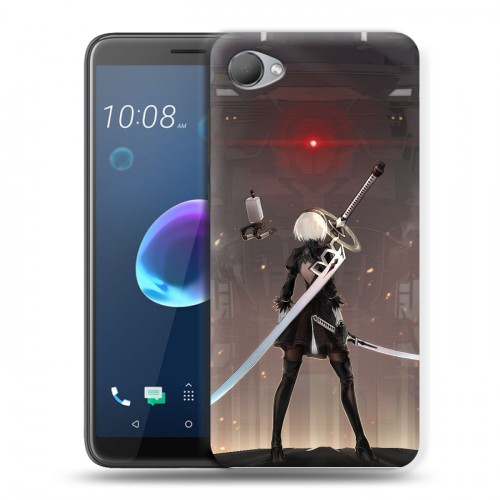 Дизайнерский пластиковый чехол для HTC Desire 12 NieR:Automata