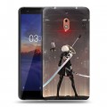 Дизайнерский силиконовый чехол для Nokia 2.1 NieR:Automata