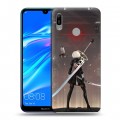 Дизайнерский пластиковый чехол для Huawei Y6 (2019) NieR:Automata