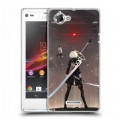 Дизайнерский пластиковый чехол для Sony Xperia L NieR:Automata