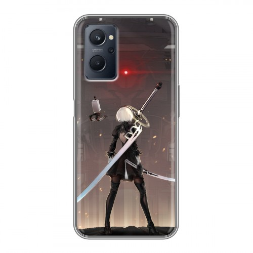 Дизайнерский силиконовый чехол для Realme 9i NieR:Automata