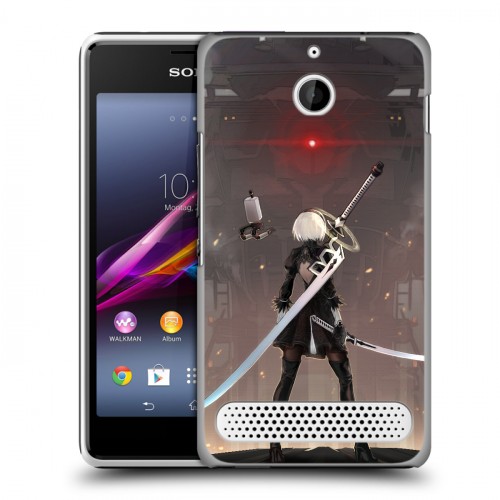 Дизайнерский силиконовый чехол для Sony Xperia E1 NieR:Automata