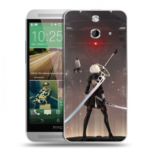 Дизайнерский пластиковый чехол для HTC One E8 NieR:Automata