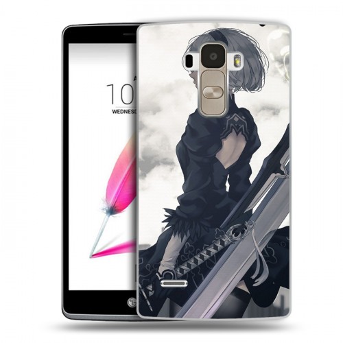 Дизайнерский пластиковый чехол для LG G4 Stylus NieR:Automata