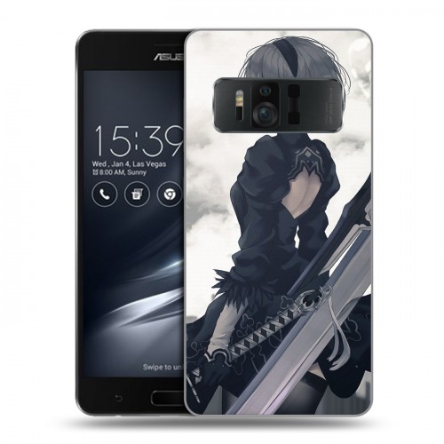 Дизайнерский силиконовый чехол для ASUS ZenFone AR NieR:Automata