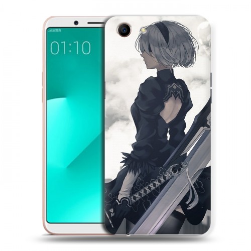 Дизайнерский пластиковый чехол для OPPO A83 NieR:Automata