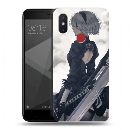 Дизайнерский пластиковый чехол для Xiaomi Mi8 SE NieR:Automata