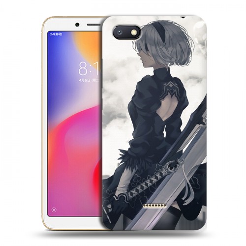 Дизайнерский пластиковый чехол для Xiaomi RedMi 6A NieR:Automata