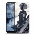 Дизайнерский пластиковый чехол для Nokia 6.1 Plus NieR:Automata