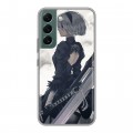 Дизайнерский силиконовый чехол для Samsung Galaxy S22 NieR:Automata