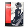 Дизайнерский пластиковый чехол для Xiaomi RedMi Note NieR:Automata